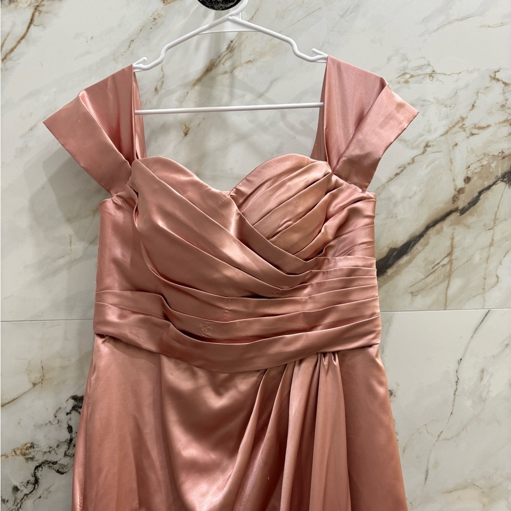Dessiny Women's Off Shoulder Mermaid Bridesmaid Dresses
2024 with Slit Long